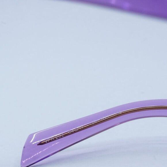 🕶️ New Prada PR20ZV 13R1O1 Eyeglasses - Transparent Amethyst Frame - Picture 7 of 10